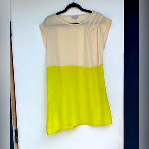 zalando collection color block silk dress